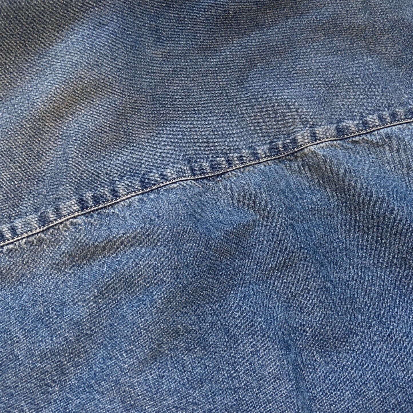 Balenciaga twinset denim plaid shirt mix with hood L