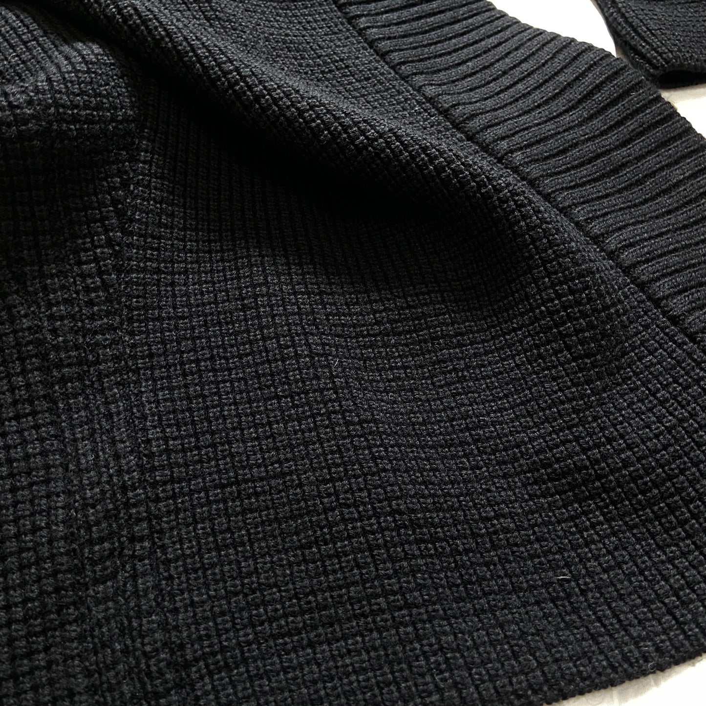 Yohji yamamoto ss12 heavyweight knit blazer cardigan jacket 2