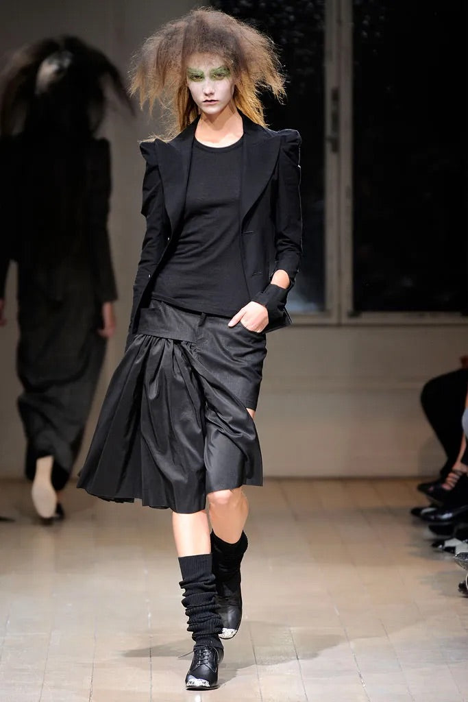 Yohji Yamamoto blazer jacket with circle cut holes 1