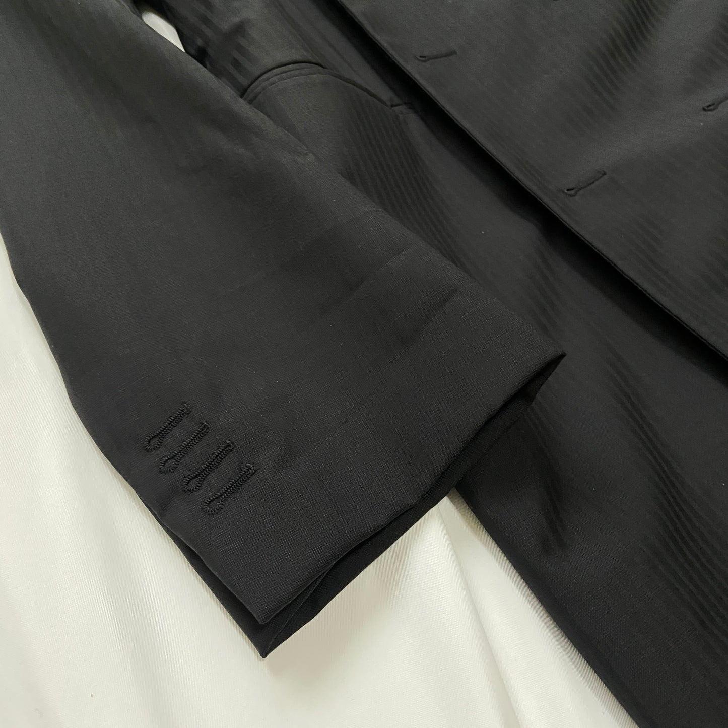 Balenciaga ss17 Double breasted coat with Shrunk shoulder padding 50