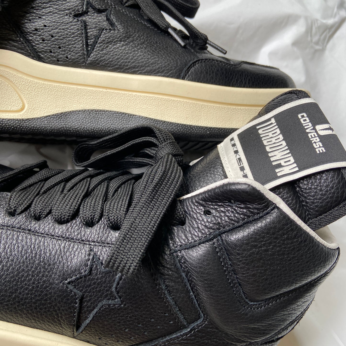 Rick owens converse turbowpn sneakers 41