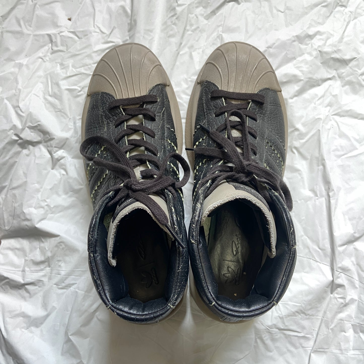 Rick owens x adidas indo black mastodon pro 43.5