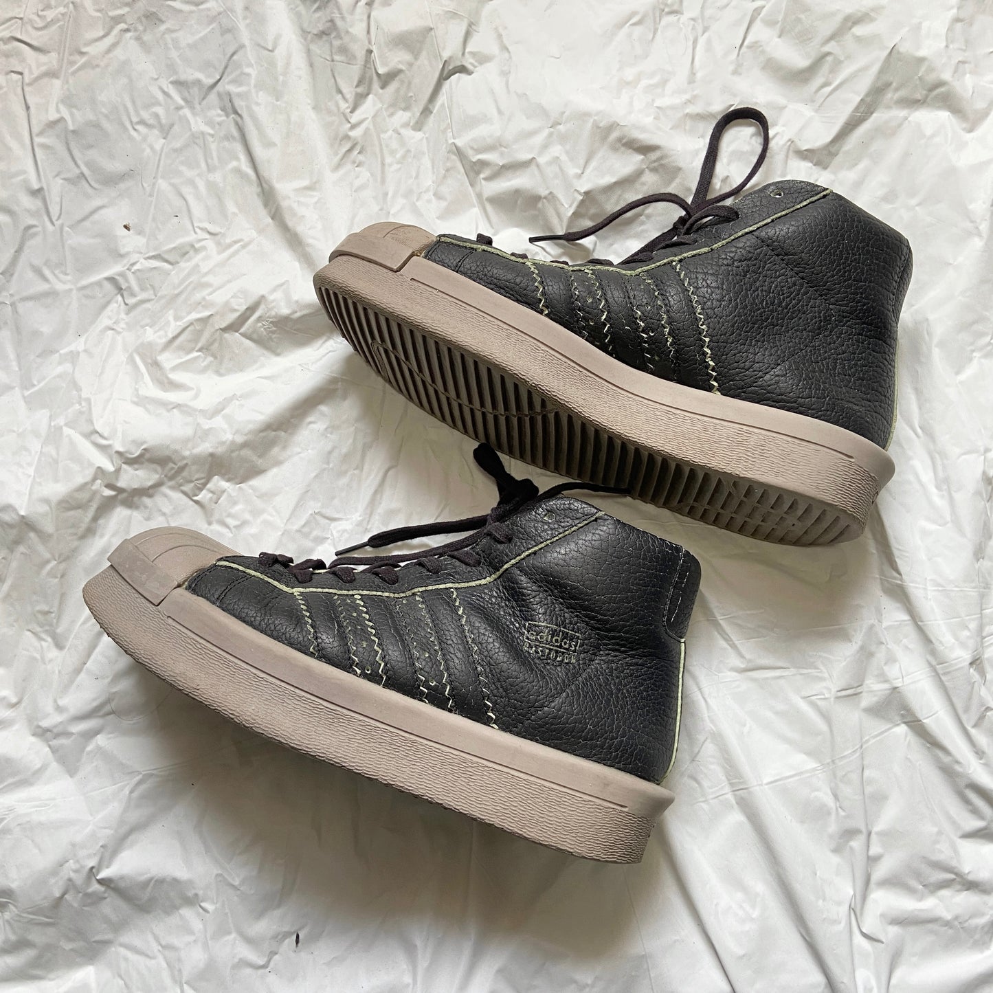 Rick owens x adidas indo black mastodon pro 43.5
