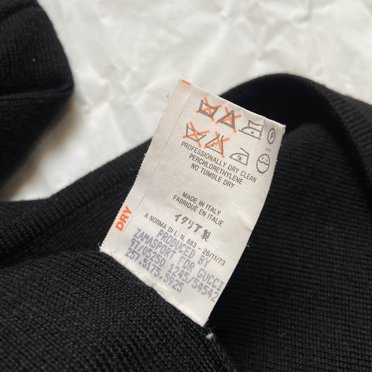 Gucci Spring 1997 Tom Ford Wool Knit Top Cardigan