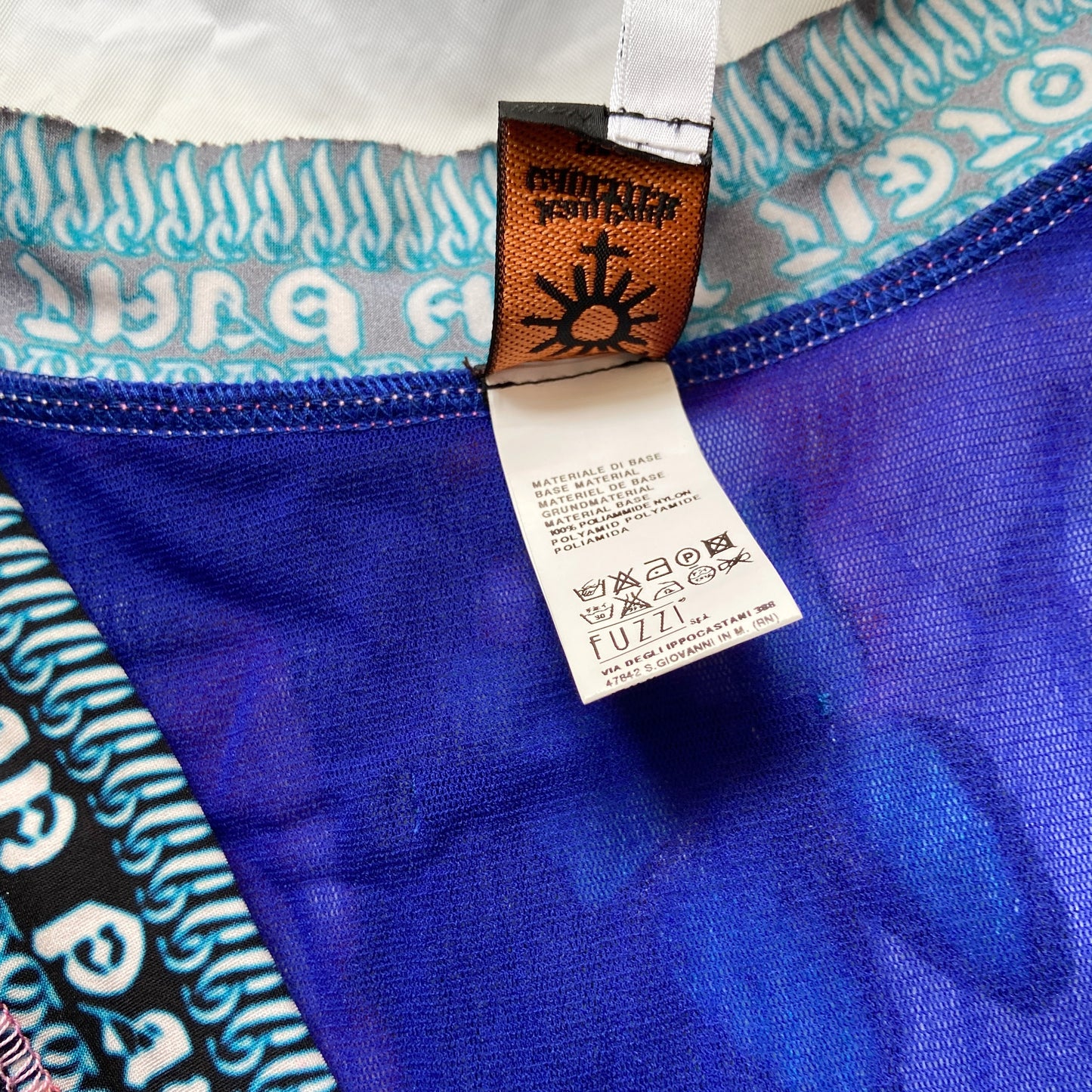 Jean Paul Gaultier 2003 soleli blue butterfly maxi dress