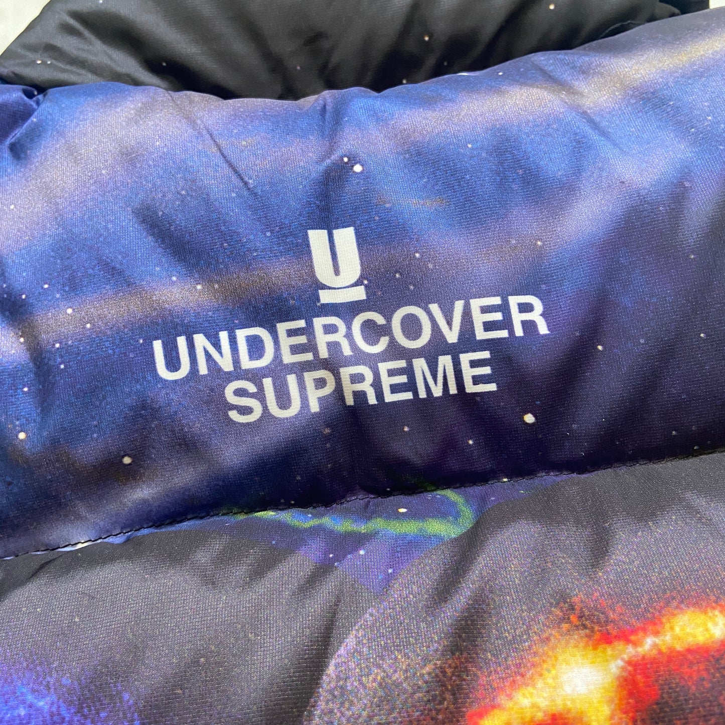 Undercover Supreme public enemy puffer jacket M