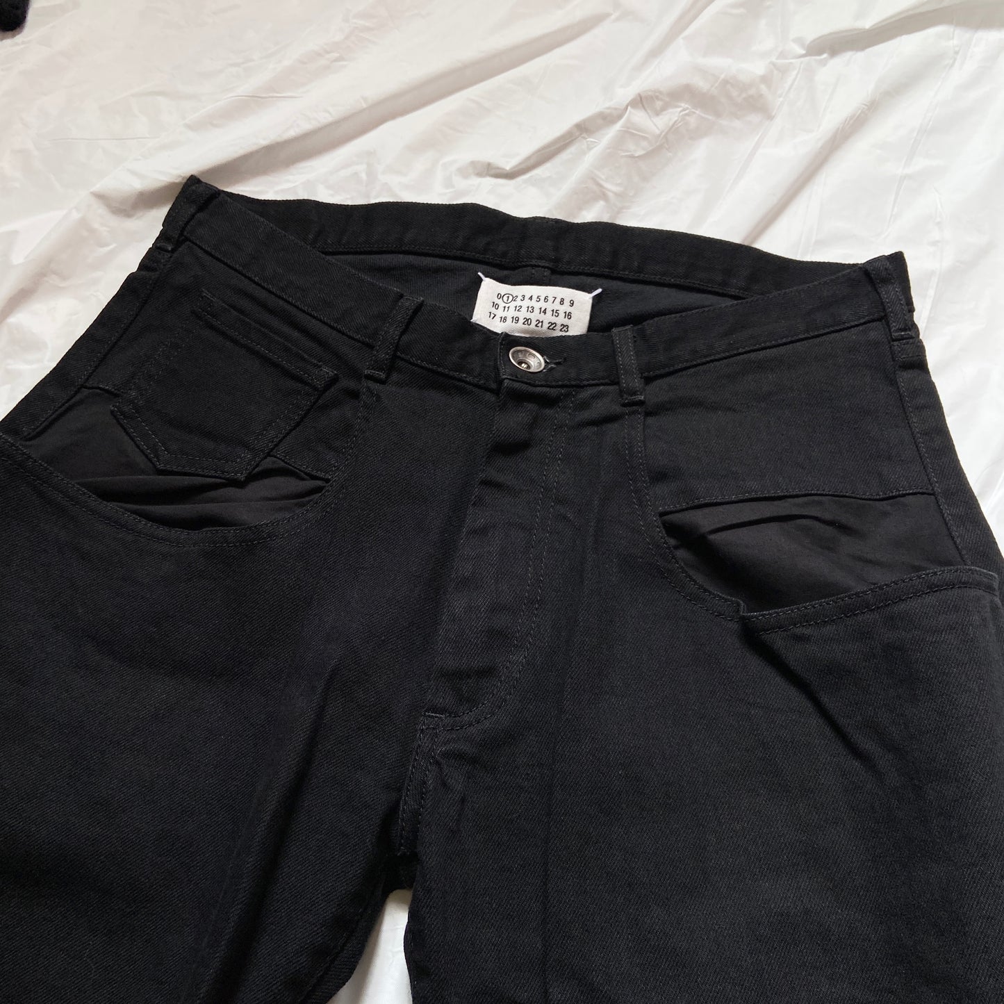 Maison Margiela fw19 logo baggy jeans 42
