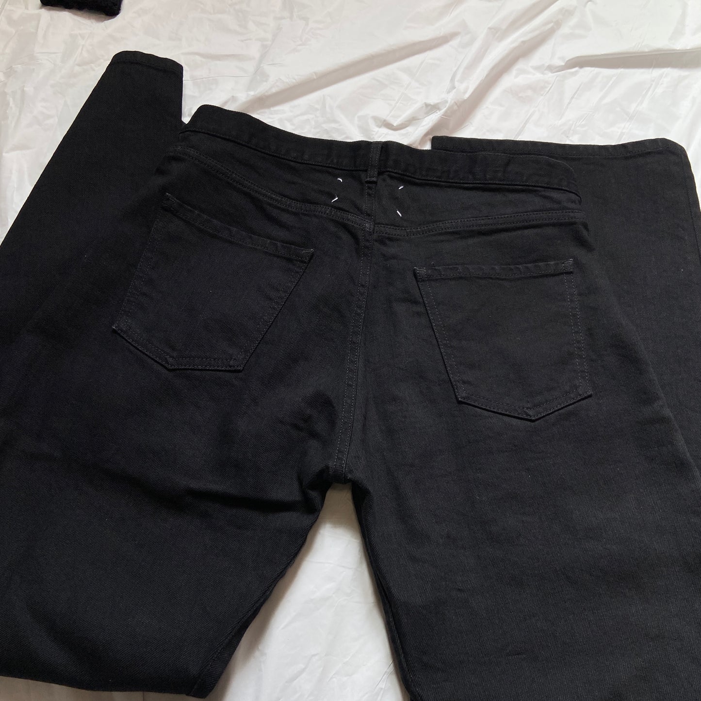 Maison Margiela fw19 logo baggy jeans 42