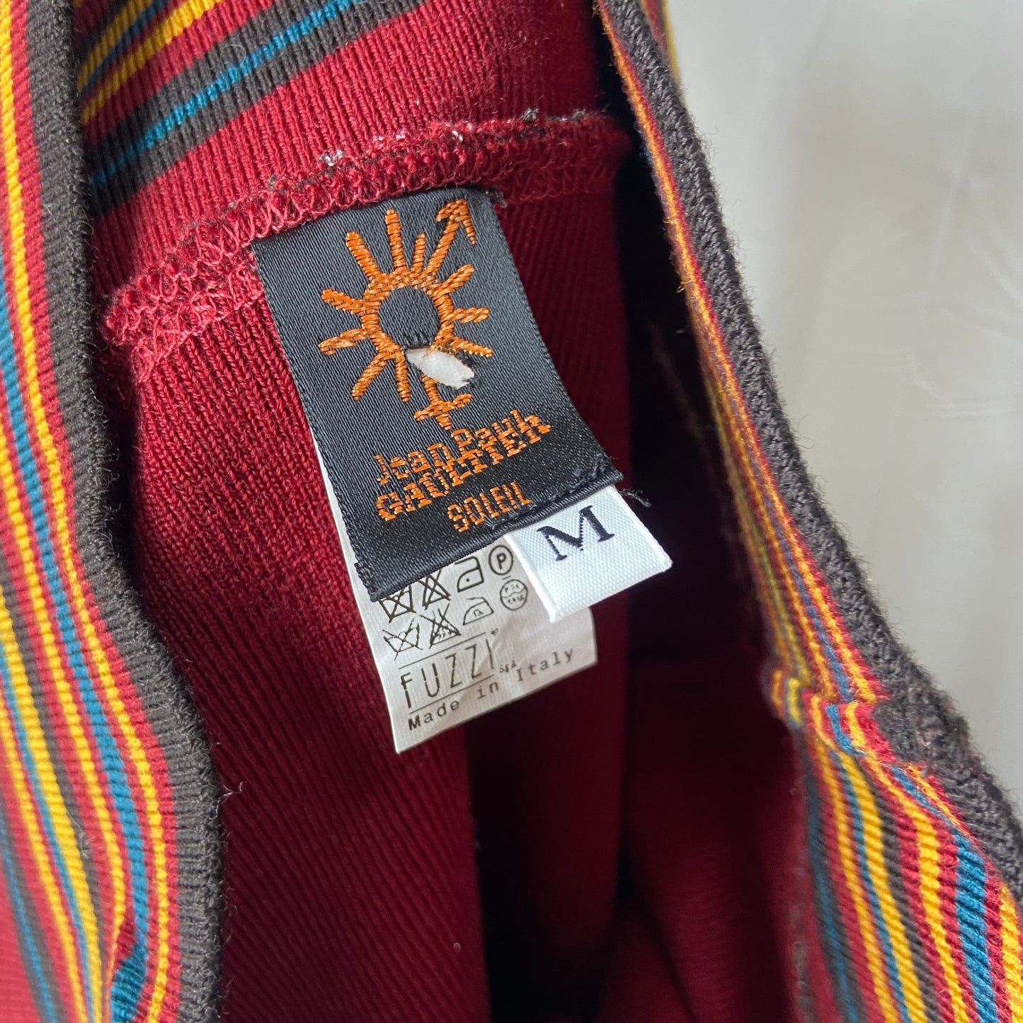 Jean paul gaultier Richard Lindner trompe l’oeil layering mesh dress M