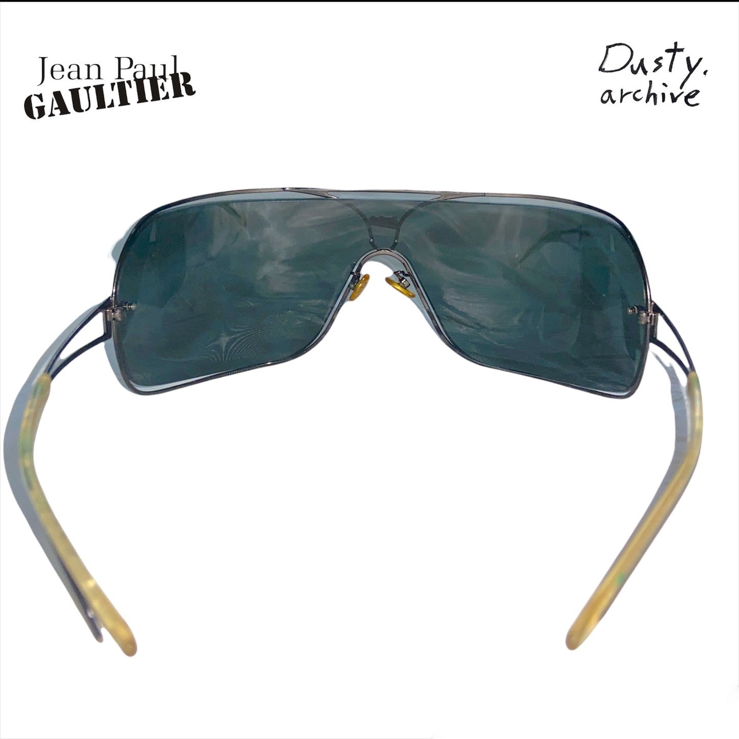 Jean paul Gaultier 90s shield sunglasses