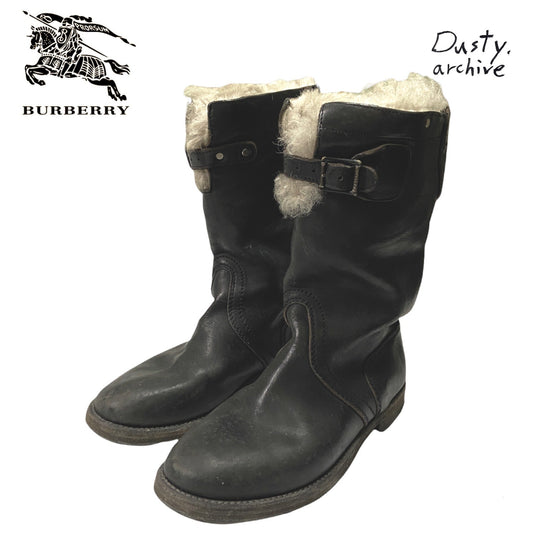 Burberry Prorsum aw10 shearling leather boots 41