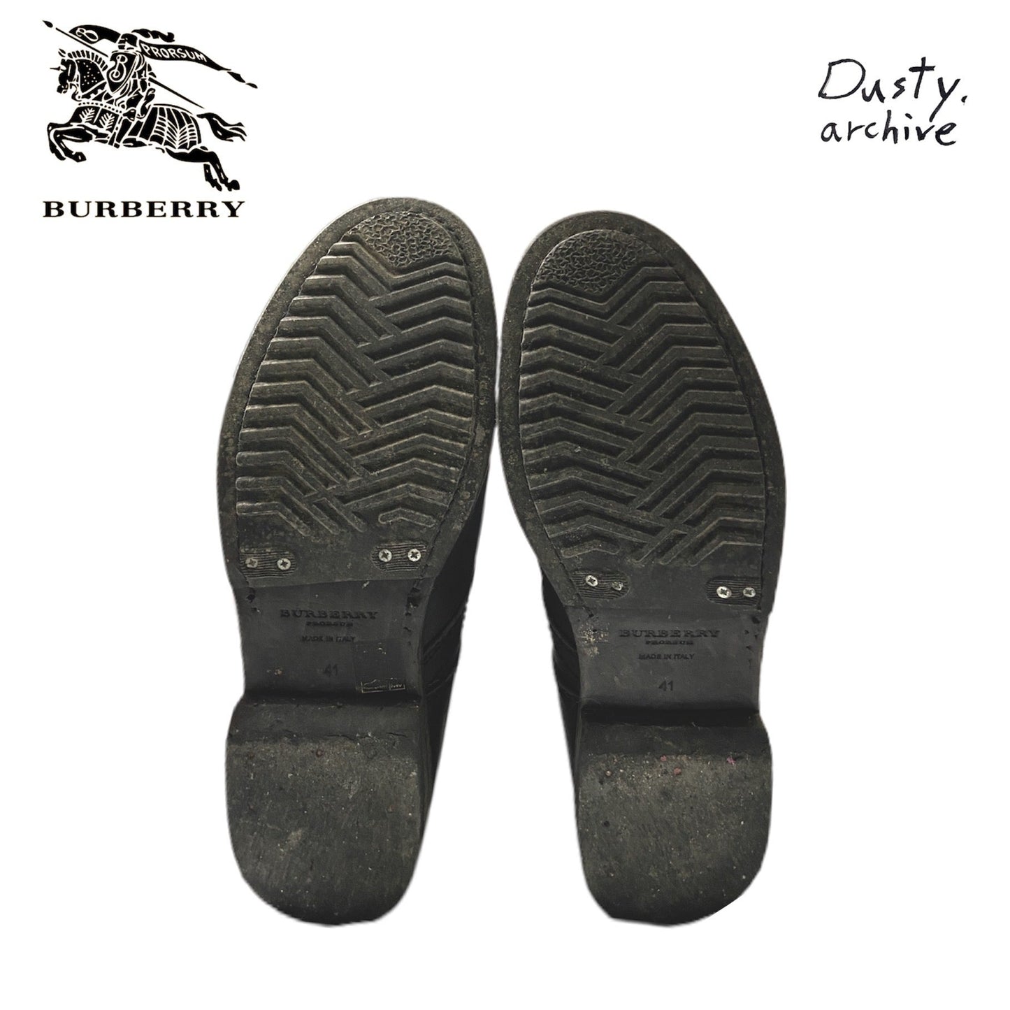 Burberry Prorsum aw10 shearling leather boots 41