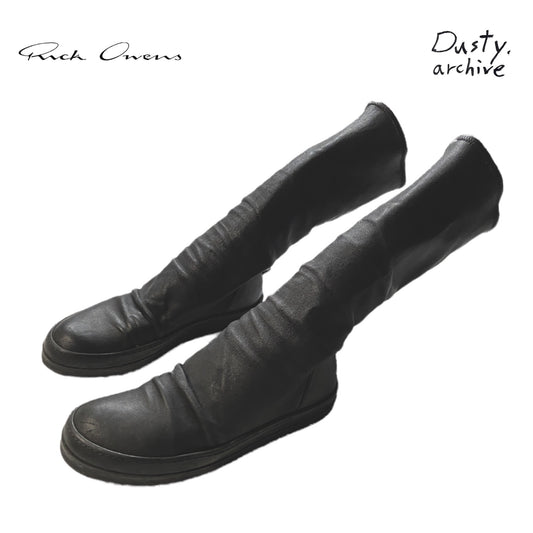 Rick owens cyclops black sock ramones 42