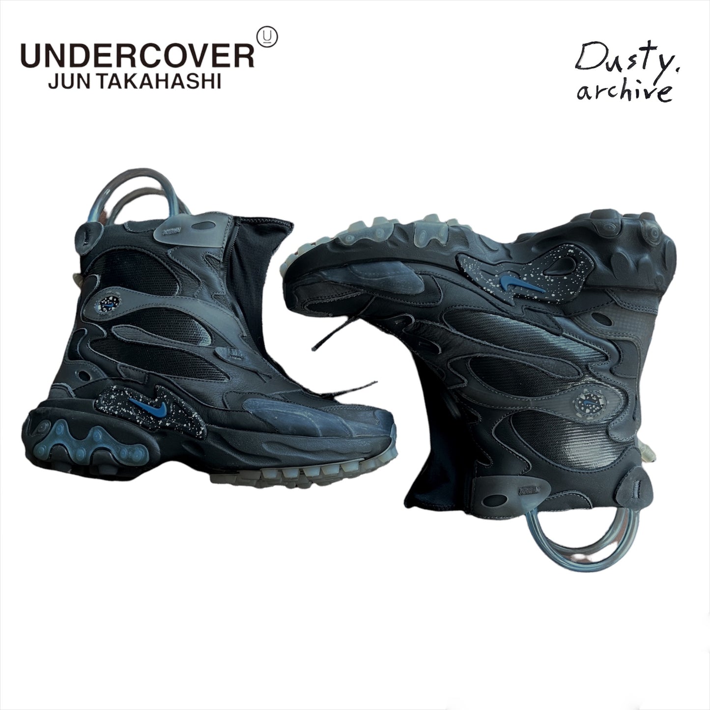 Undercover nike react boot black 41