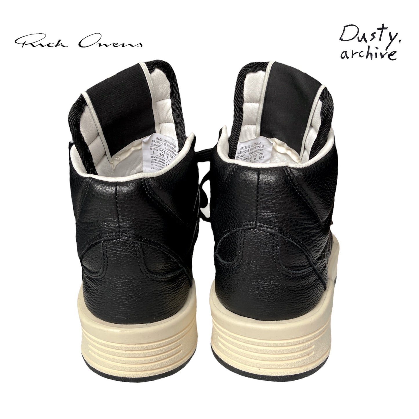 Rick owens converse turbowpn sneakers 41