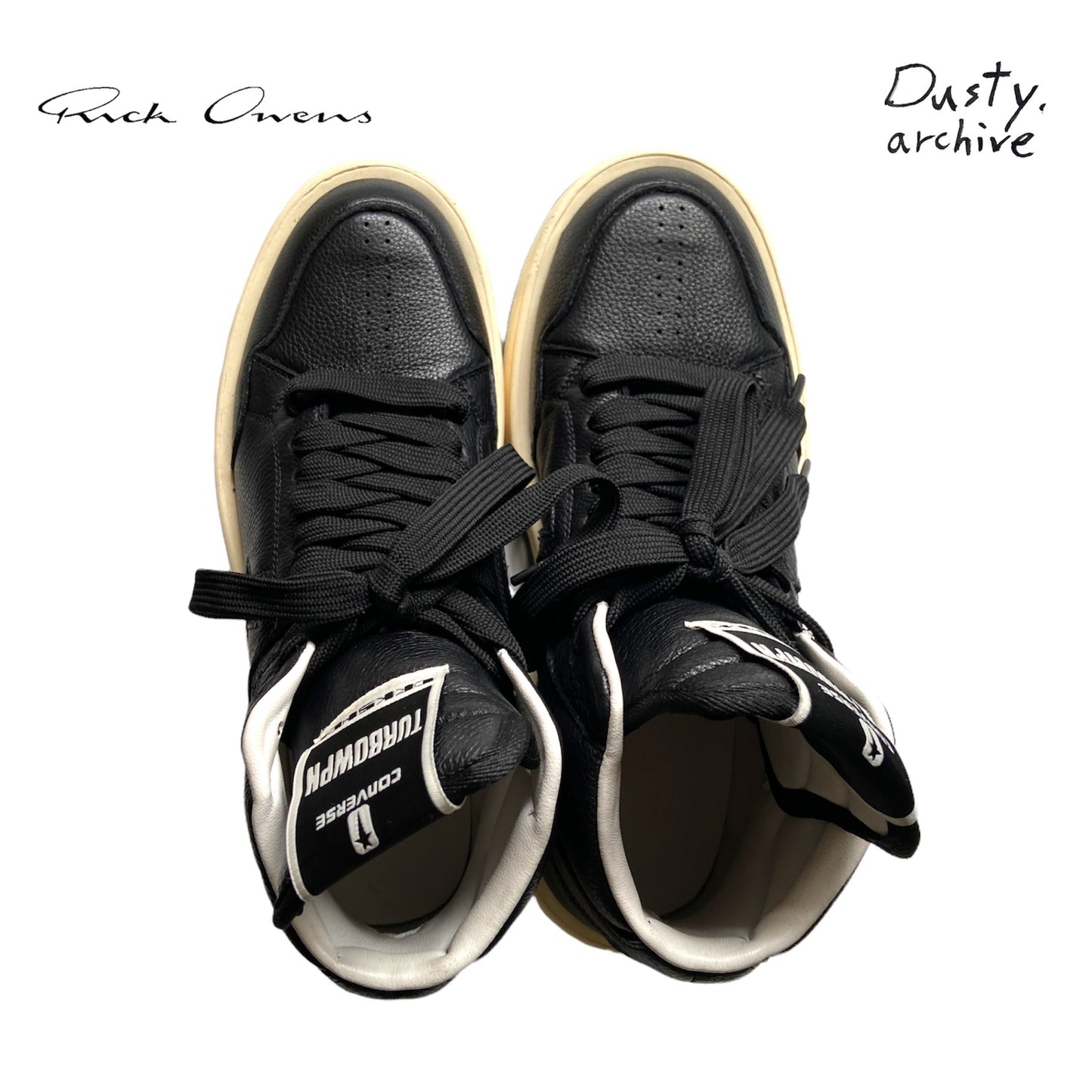 Rick owens converse turbowpn sneakers 41