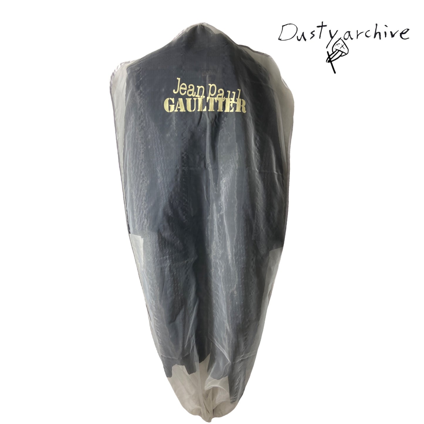 Jean paul Gaultier aw11 quilted silk jacket with beaver fur 38