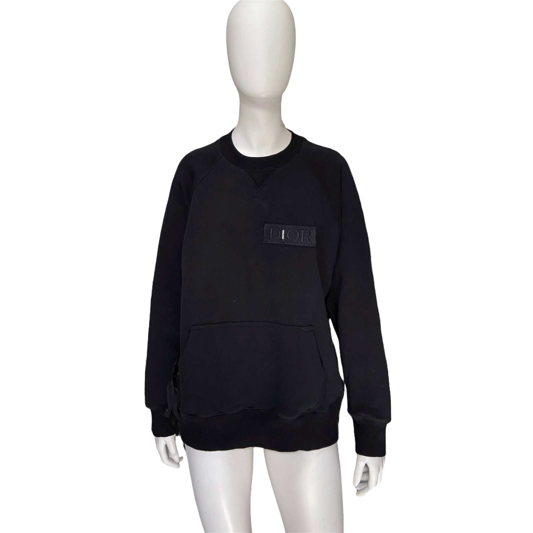 Dior x Sacai capsule logo sweater with side zippers – Dusty Archive