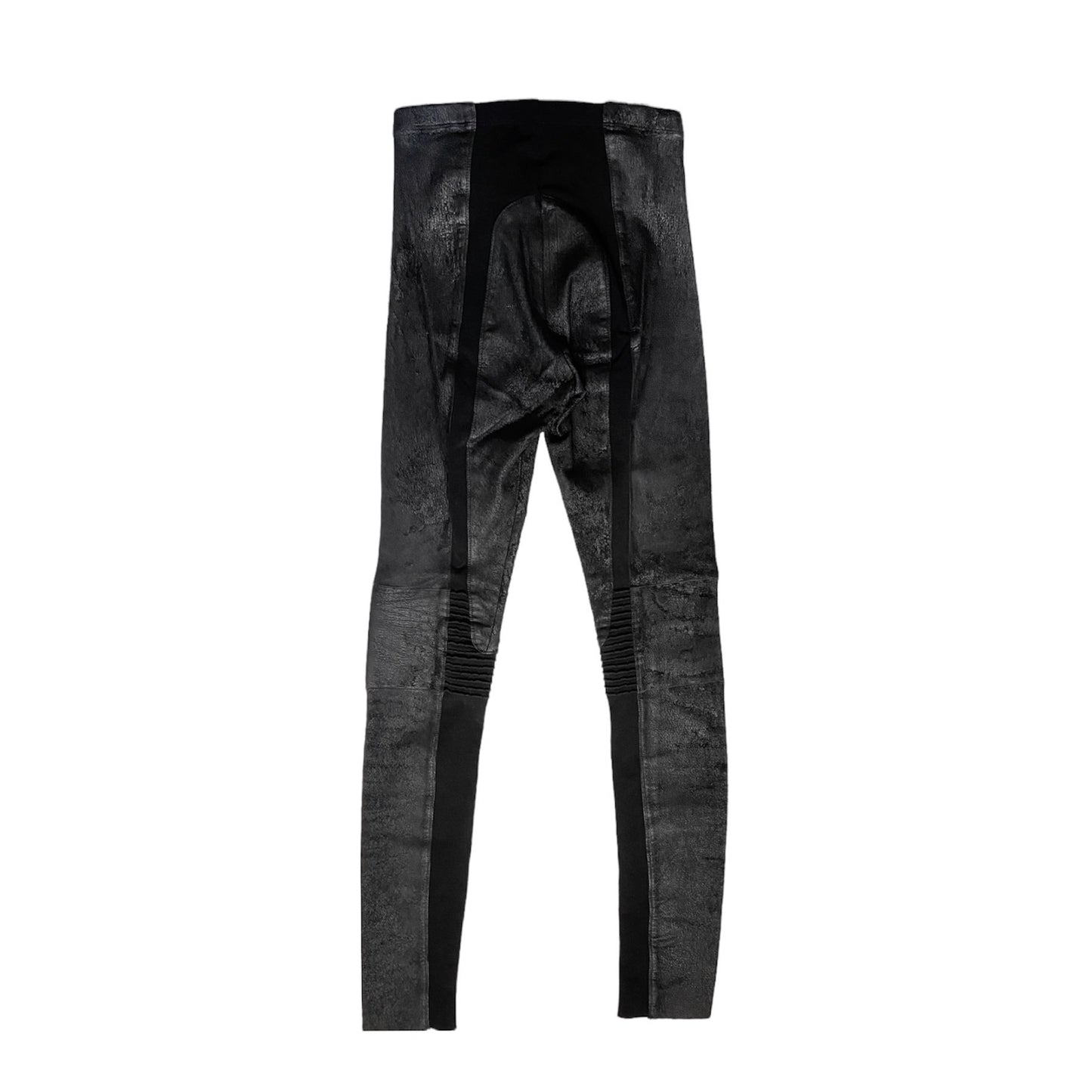 Rick owens blistered lamb leather leggings