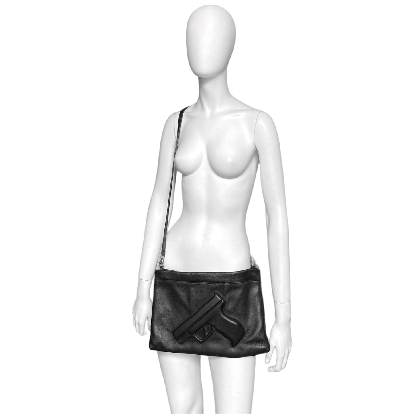 Vlieger and Vandam gun leather bag clutch