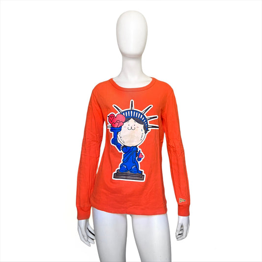 20471120 hyoma statue of liberty mascot tee M