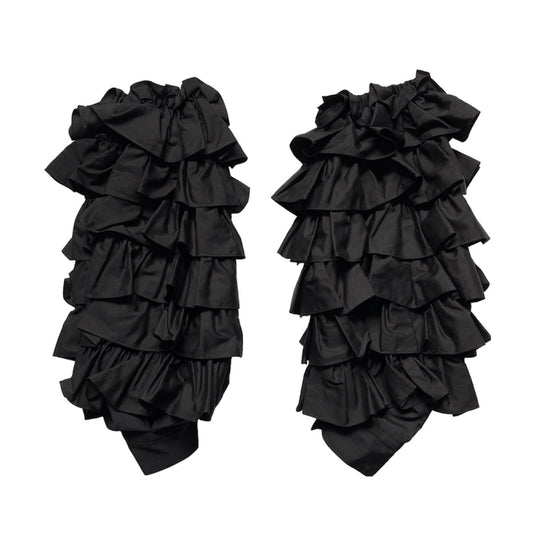 Comme des garçons ss20 ruffles flower arm sleeve