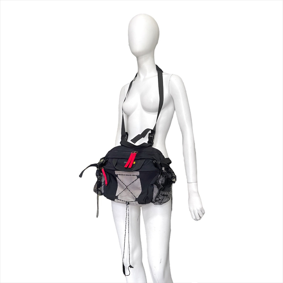 Marithe Francois Girbaud huge chest rig fanny waist pack bag