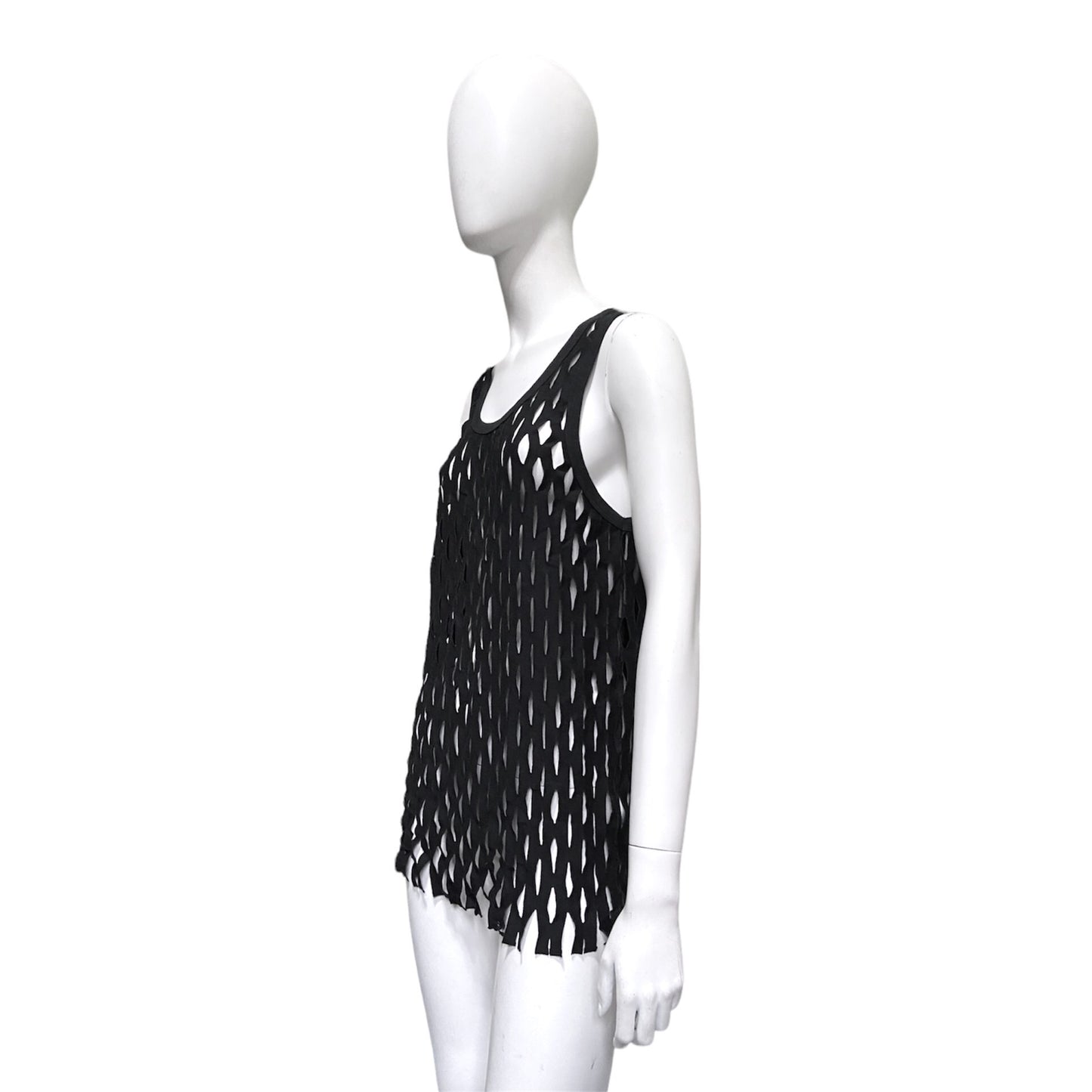 Maison Martin Margiela BWNT ss09 laser cut tank 48