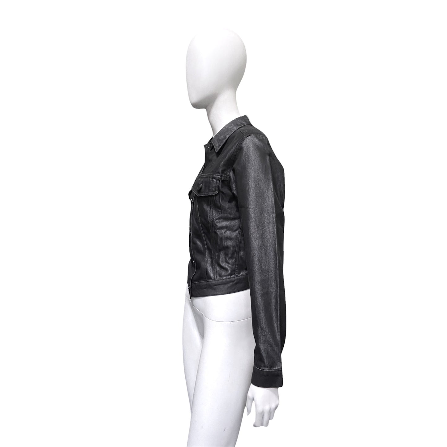 Gucci fw01 waxed denim jacket 40