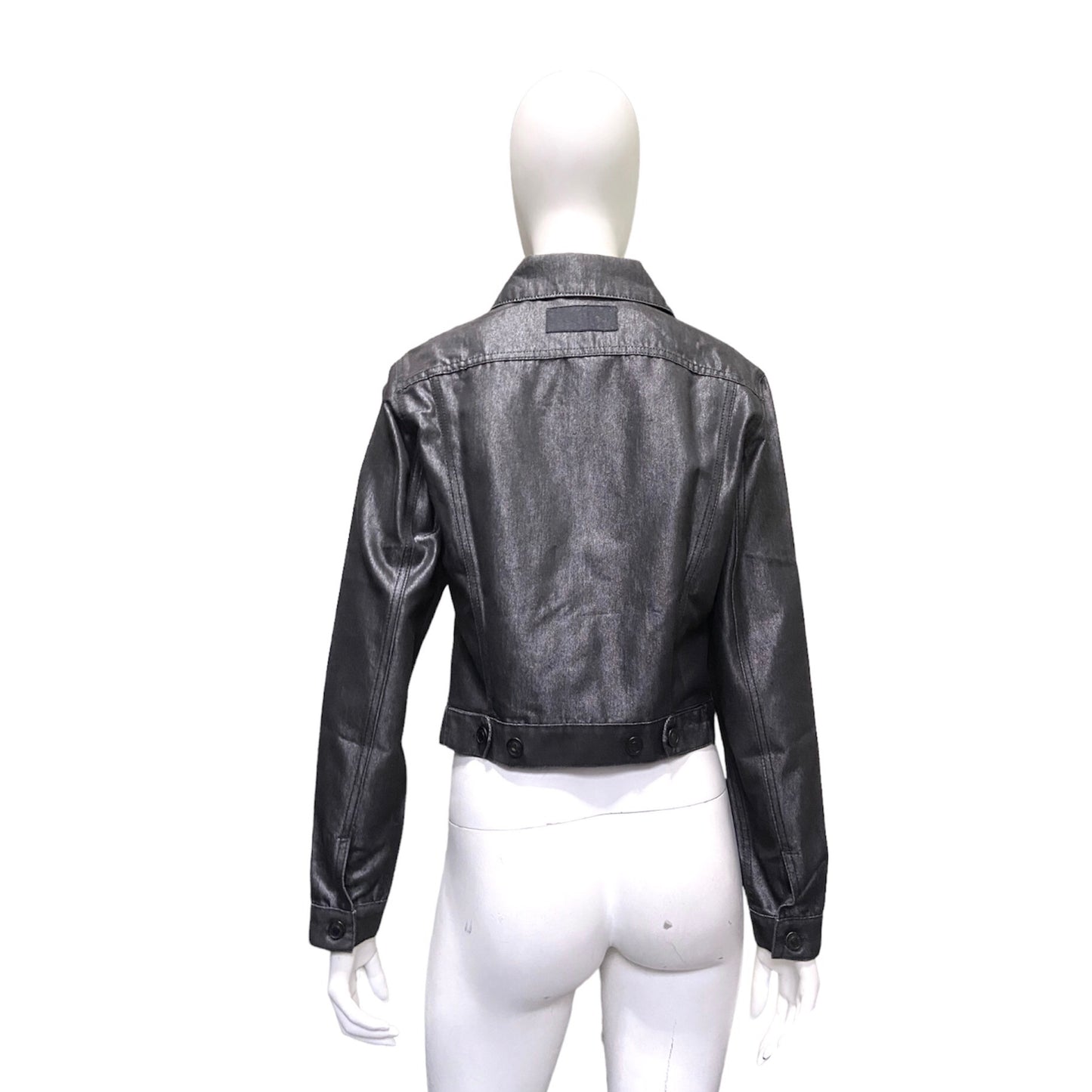 Gucci fw01 waxed denim jacket 40