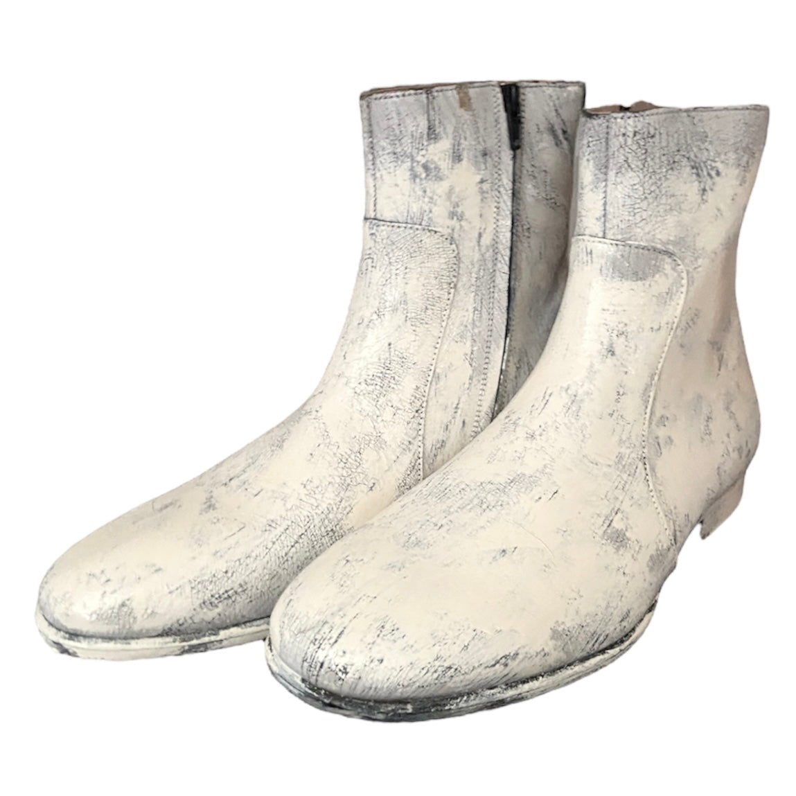 Maison Martin Margiela X H&M hand-painted boot 42