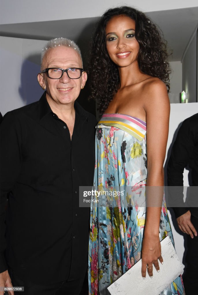 Jean Paul Gaultier Spring 2013 Boy George Kimono Pleated Silk Floral Skirt Strapless Dress