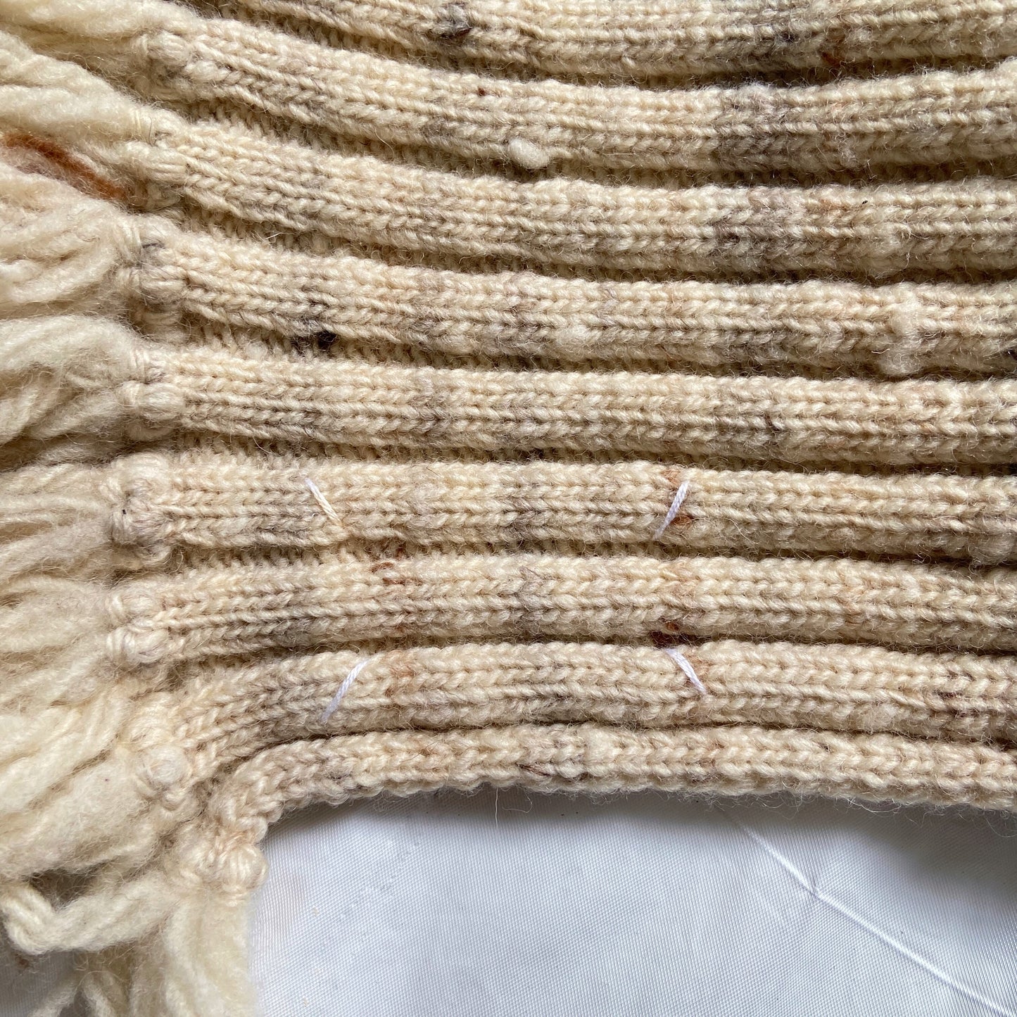 Maison Martin Margiela line 10 wool knit scarf by Miss Deanna