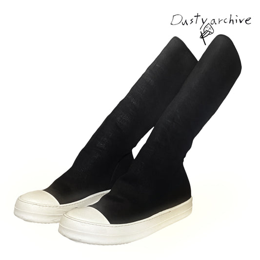 Rick owens drkshdw waxed sock ramones 42