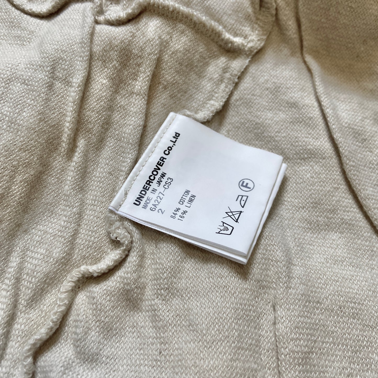 Undercover aw06 guruguru runway scarf knit jacket 2