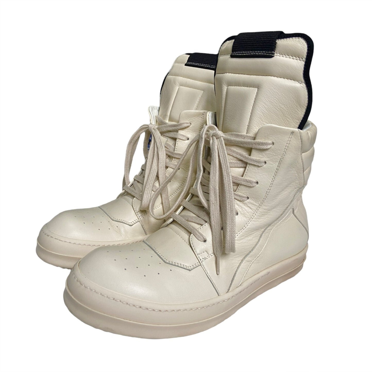 Rick owens milk white geobasket 40