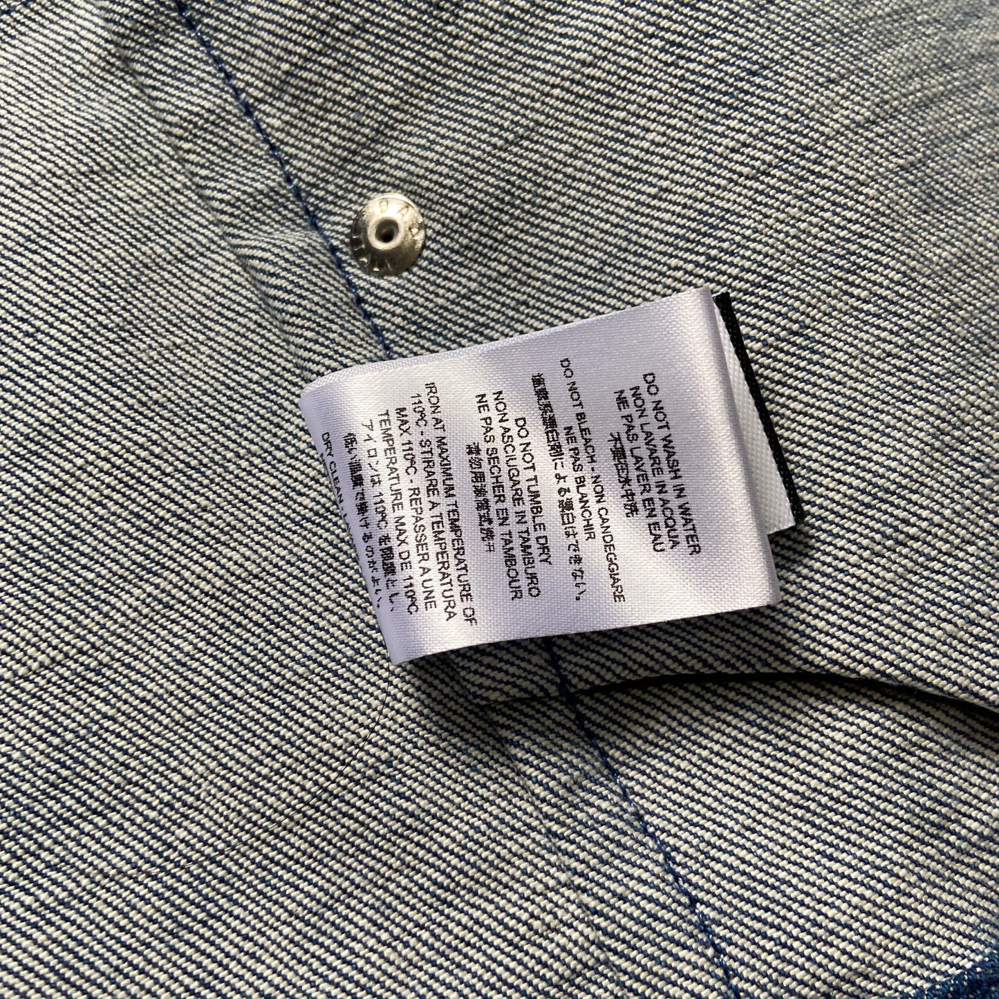 Hood By Air HBA ss16 deconstructed zipper blazer shirt jeans jacket S