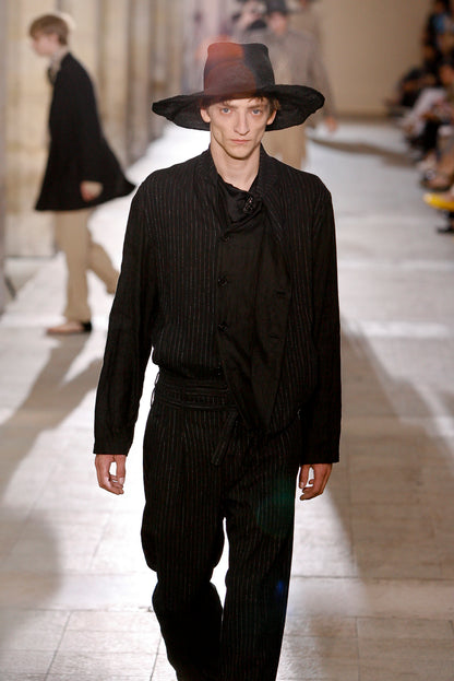 Ann Demeulemeester Spring 2009 Men's Grey Hemp Jumpsuit XXS