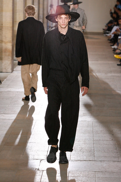 Ann Demeulemeester Spring 2009 Men's Grey Hemp Jumpsuit XXS