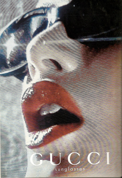 Gucci Spring 1998 Tom Ford Campaign Navy Sunglasses