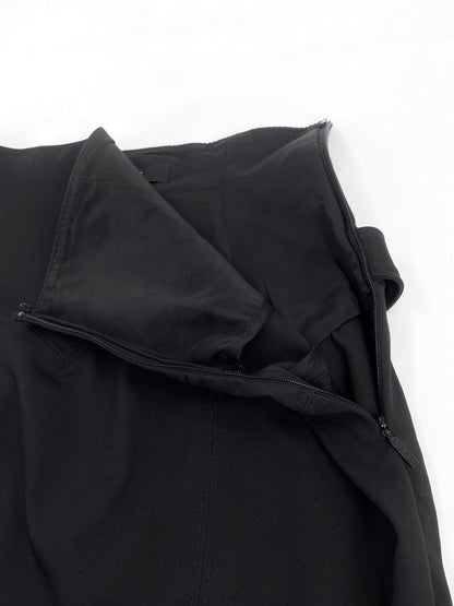 Gucci Fall 2003 Tom Ford Epaulettes Military Jacket Ruched Pencil Skirt Suit Set 38