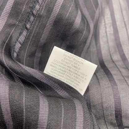 Gucci Spring 2003 Tom Ford Striped Sheer Silk Button Dress Shirt