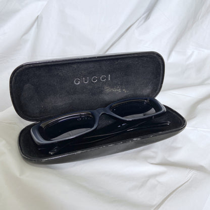Gucci Spring 1998 Tom Ford Campaign Navy Sunglasses