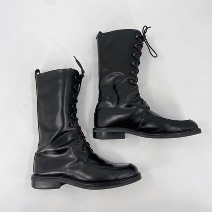 Gucci 90s Tom Ford Leather Combat Boot 40.5