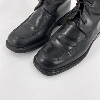 Gucci 90s Tom Ford Leather Combat Boot 40.5