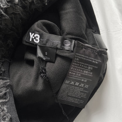 Y-3 Fall 2014 Yohji Yamamoto X Adidas Fur Balaclava Neckwarmer