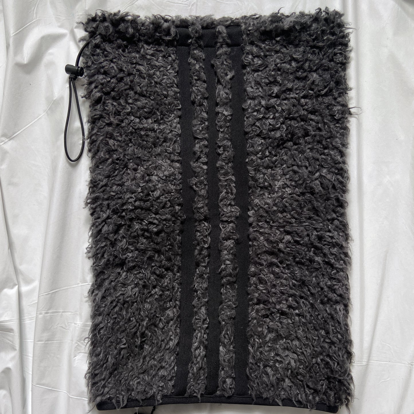 Y-3 Fall 2014 Yohji Yamamoto X Adidas Fur Balaclava Neckwarmer