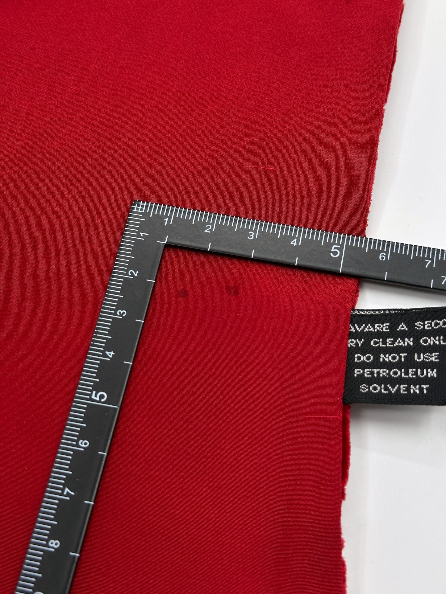 Gucci Fall 1997 Tom Ford Red Monogram Velvet Scarf