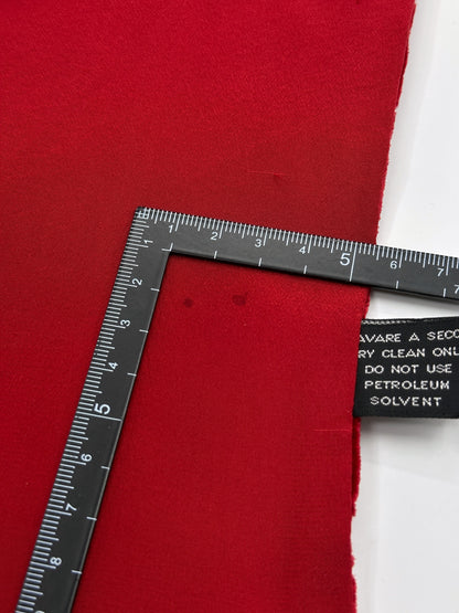 Gucci Fall 1997 Tom Ford Red Monogram Velvet Scarf