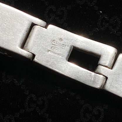 Gucci Tom Ford “G” Logo 925 Sterling Silver Bracelet